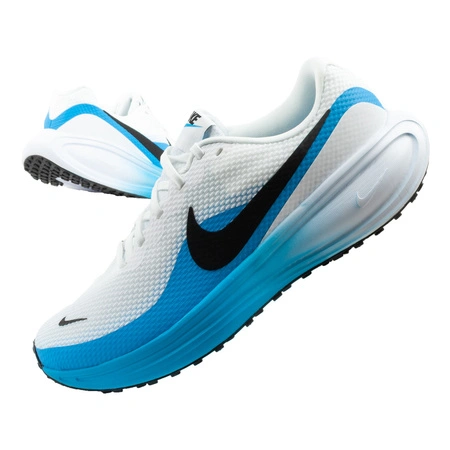Nike buty męskie sportowe Revolution 8 sneakersy białe do biegania