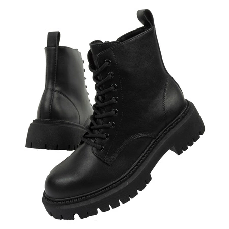 Buty damskie botki Skechers traperki