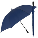 Perletti parasol długi XXL 132 cm granatowy wiatroodporny manualny