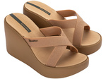 Ipanema HIGH Fashion II klapki na koturnie damskie modne wygodne