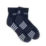 Skarpety sportowe bawełniane Salomon Active [16022-NAVY/GREY] 2PAK