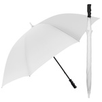 Perletti parasol długi XXL 132 cm biały wiatroodporny manualny