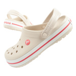 Crocs Crocband sandały chodaki damskie modne wygodne beżowe