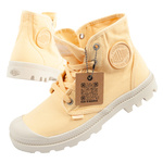 Buty sportowe damskie botki za kostkę Palladium Pampa Hi pomarańczowe