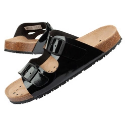 Klapki sandały robocze Abeba Sandals Black [8088]