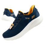 Buty sportowe męskie Skechers Bobs Squad Chaos [118312/NVY] SLIP-INS