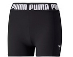Spodenki damskie treningowe Puma Stron 3 elastyczne czarne wygodne