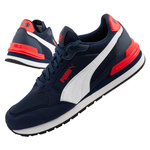 Puma ST Runner v4 Mesh buty sportowe sneakersy młodzieżowe granatowe