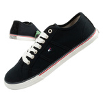 Tommy Hilfiger buty sportowe męskie trampki modne wygodne czarne