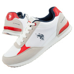 Buty sportowe sneakersy U.S. Polo ASSN UP21M48062-WHI-RED01.