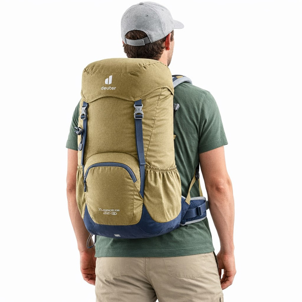 Deuter plecak sportowy Zugspitze 22 SL trekkingowy miejski zielony pakowny