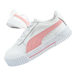 Puma Carina L buty sportowe sneakersy dziecięce białe wygodne lekkie