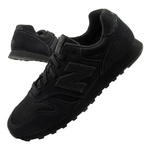 New Balance 373 buty sportowe męskie sneakersy modne czarne skórzane
