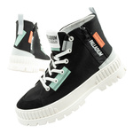 Palladium Pallashock Backzip 2 buty sportowe damskie botki czarne