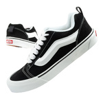 Vans Knu Skool buty sportowe męskie trampki skóra czarne modne