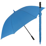 Perletti parasol długi XXL 132 cm niebieski wiatroodporny manualny