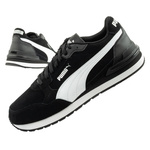 Puma ST Runner v4  buty sportowe sneakersy męskie czarne skóra modne