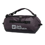 Jack Wolfskin torba podróżna sportowa All-In Duffle bordowa 45L treningowa