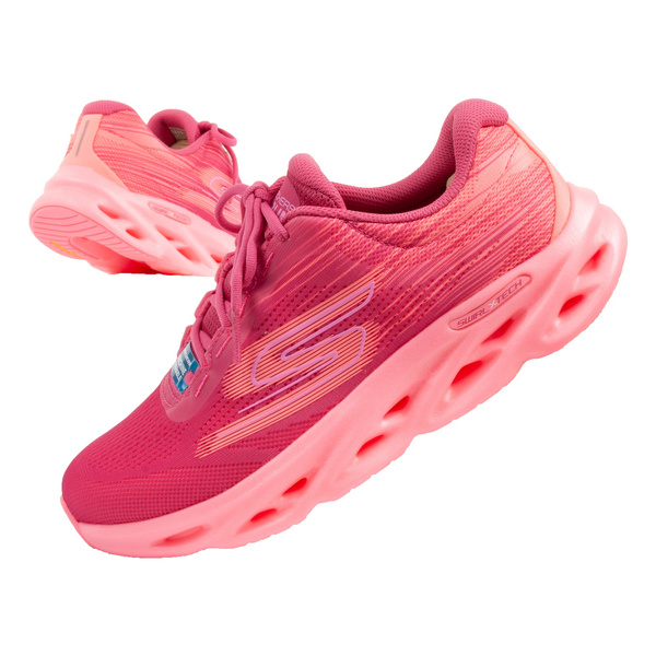 Buty damskie sportowe Skechers Go Run Swirl Tech Speed [129501/HPPK]