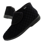 Scholl Lili Ankle buty papcie damskie kapcie ocieplane wsuwane na rzep