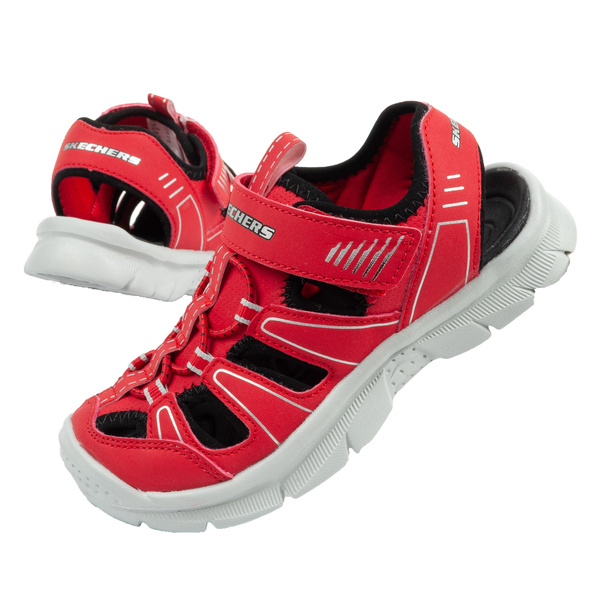 Buty sandały Skechers Relix [406520L/RDBK]