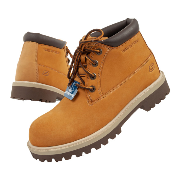 Buty męskie trapery Skechers [205274/WTN] wodoodporne