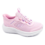 Skechers buty dziecięce sportowe Bounder Pro Slip-Ins wsuwane różowe