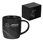 Mercedes kubek dla fana marki Mercedes F1 350ml AMG czarny na prezent ceramiczny
