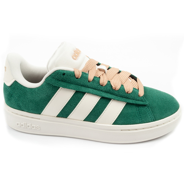 Adidas buty sportowe damskie Grand Court Alpha 00s sneakersy zielone skóra