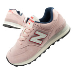 New Balance 574 buty sportowe damskie sneakersy modne wygodne różowe
