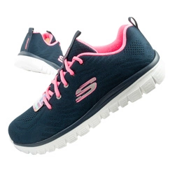 Skechers Graceful-Get buty damskie sportowe wygodne lekkie oddychające granatowe