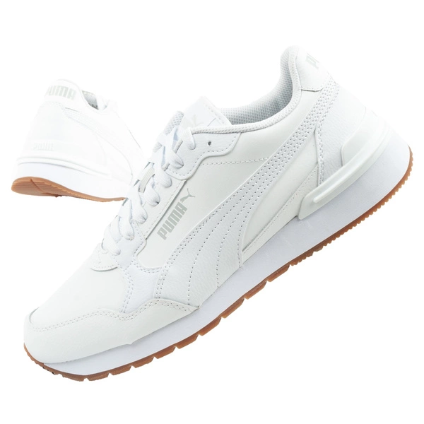 Puma ST Runner v4 buty sportowe sneakersy męskie białe skóra modne ...