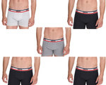 Levi's Boxers 5-Pack bokserki majtki męskie czarne szare bawełna modne
