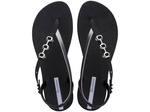 Ipanema Sandal Rio sandały japonki damskie modne wygodne czarne