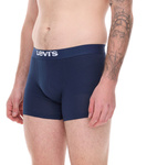 Levi's Boxers 3-Pack  bokserki majtki męskie granatowe bawełna