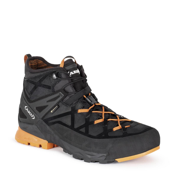 Aku Rock buty sportowe męskie trekkingowe Gore-Tex za kostkę czarne rozmiar 37,5