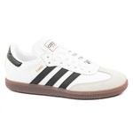 Adidas buty sportowe sneakersy Samba modne skórzane białe
