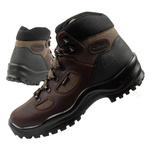 Grisport buty męskie trekkingowe skórzane wodoodporne za kostkę brązowe czarne