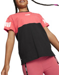 Koszulka dziecięca T-shirt sportowy Puma Power Colorblock [670204 35]