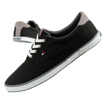 Tommy Hilfiger buty sportowe męskie trampki modne wygodne czarne