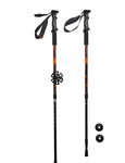 CMP kije trekkingowe aluminiowe kijki do nordic walking lekkie turystyczne pomarańczowe