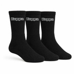 Skarpetki Kappa czarne długie [34113IW 901] 3PAK