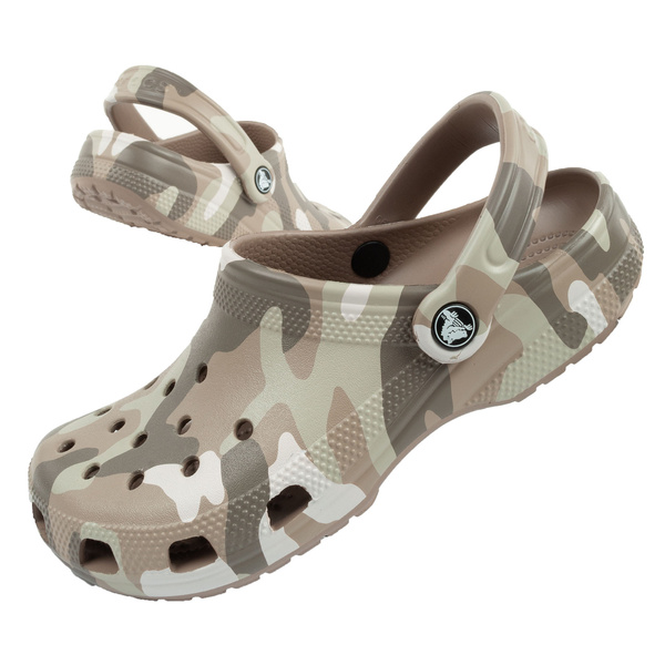 Buty klapki sandały chodaki Crocs Classic Printed Camo Clog [206454-2ZJ]