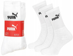 Skarpetki długie białe Puma Crew [7308 300] 3-Pack