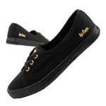 Lee Cooper buty trampki damskie sportowe czarne wsuwane baleriny