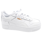 Puma buty sportowe damskie trampki Carina Street skórzane białe
