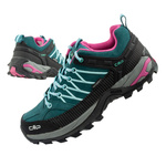 CMP Rigel  buty sportowe damskie trekkingowe wodoodporne turkusowe