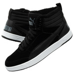 Puma buty męskie Rebound Street czarne za kostkę ocieplane