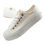 Lee Cooper buty sportowe damskie trampki platforma białe wygodne