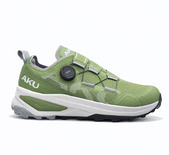 Aku buty męskie trialowe trekkingowe Furiosa BOA Gore-tex Vibram modne zielone